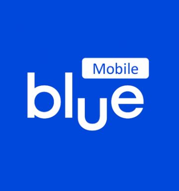 blue mobile
